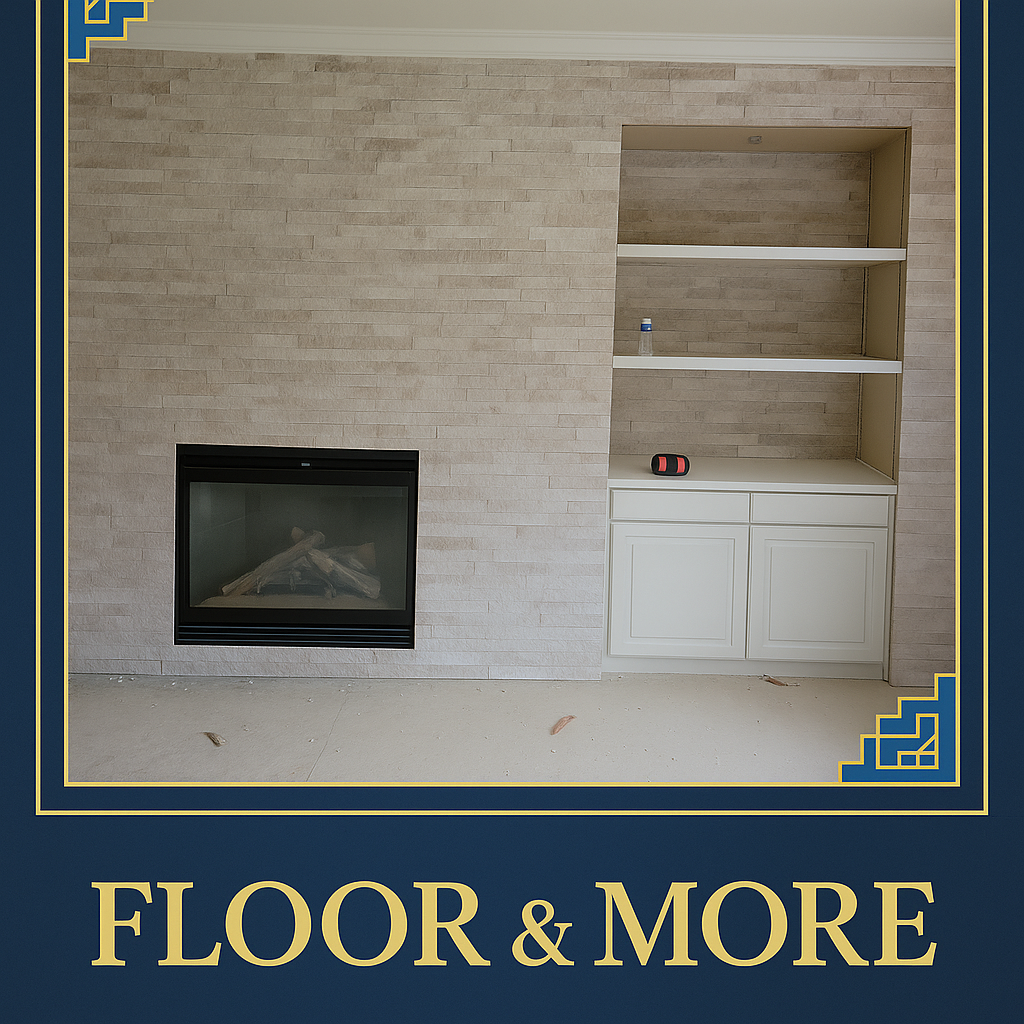 Transform Any Room with a Custom Stone Accent Wall — Designed & Installed by Floor & More