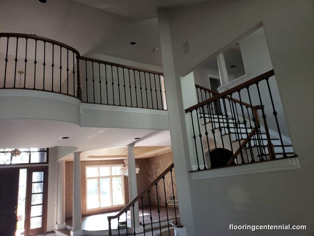 hardwood flooring installation project by Floor & More, Centennial CO