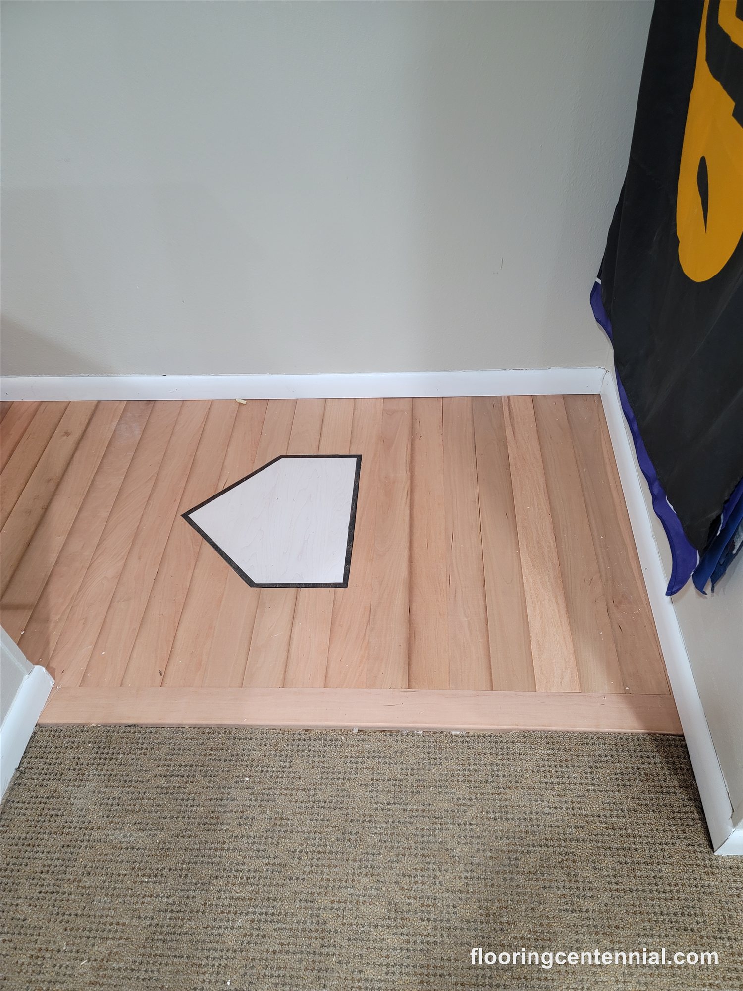 hardwood flooring installation project by Floor & More, Centennial CO