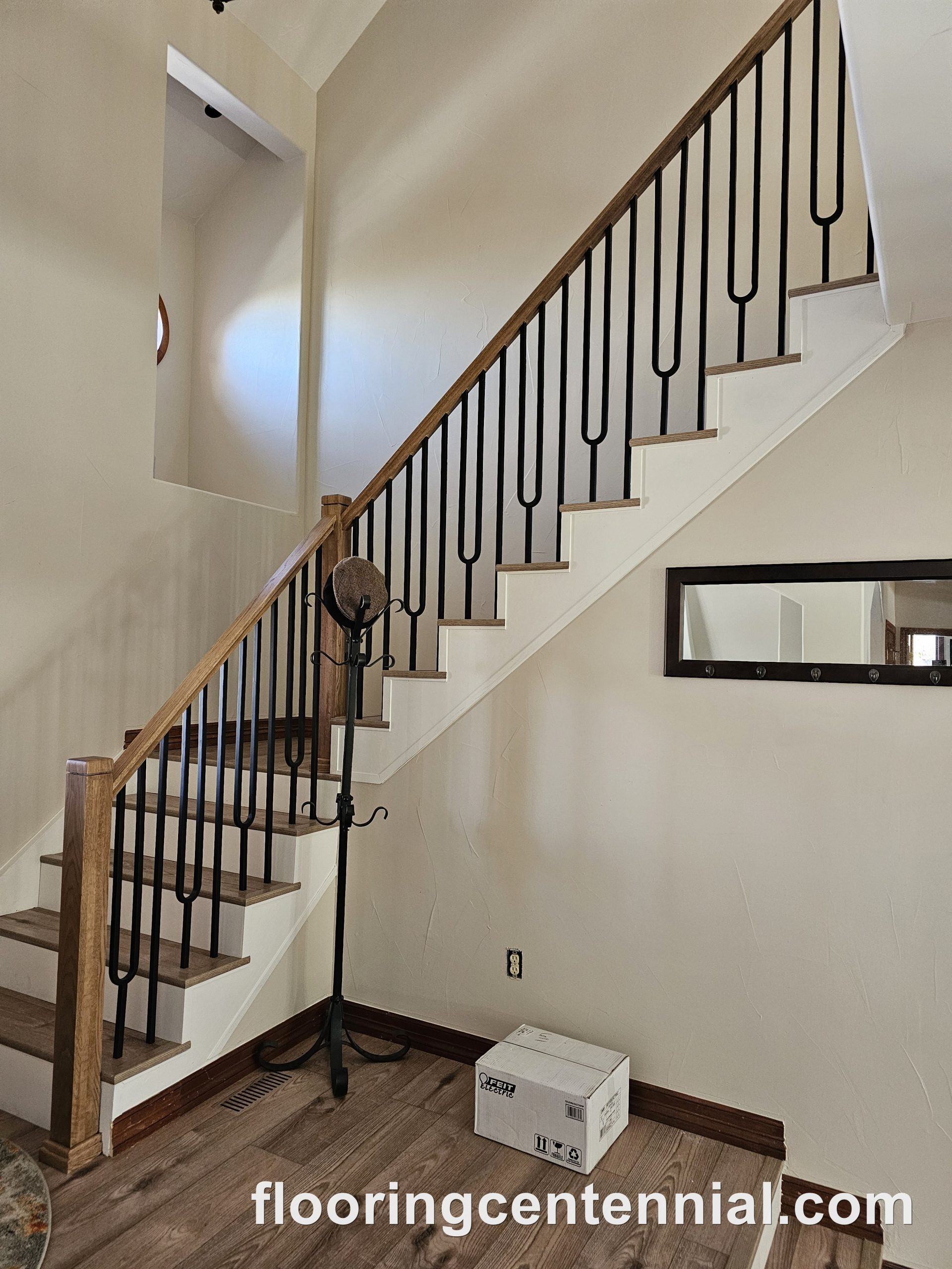 hardwood flooring installation project by Floor & More, Centennial CO
