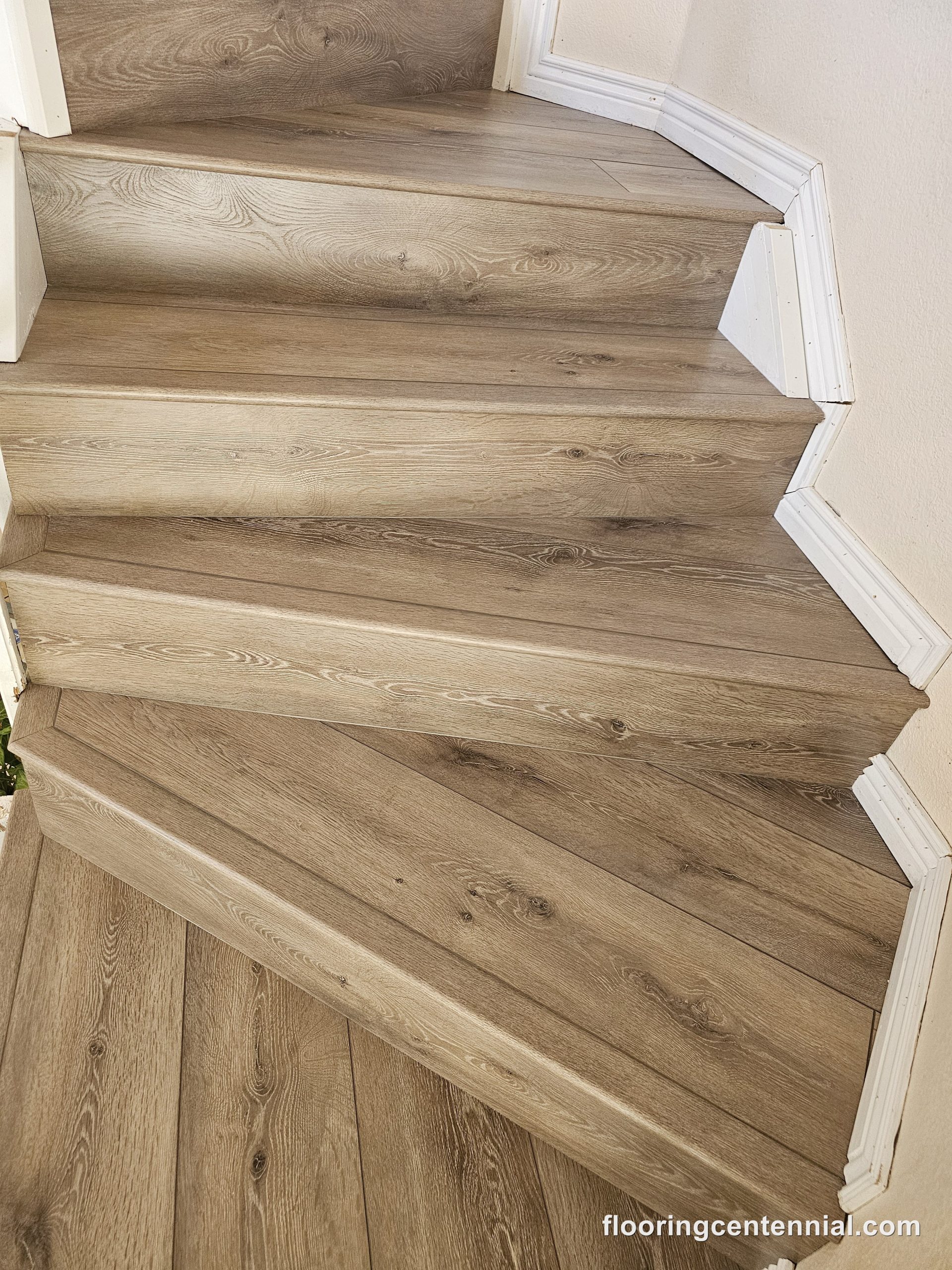 hardwood flooring installation project by Floor & More, Centennial CO