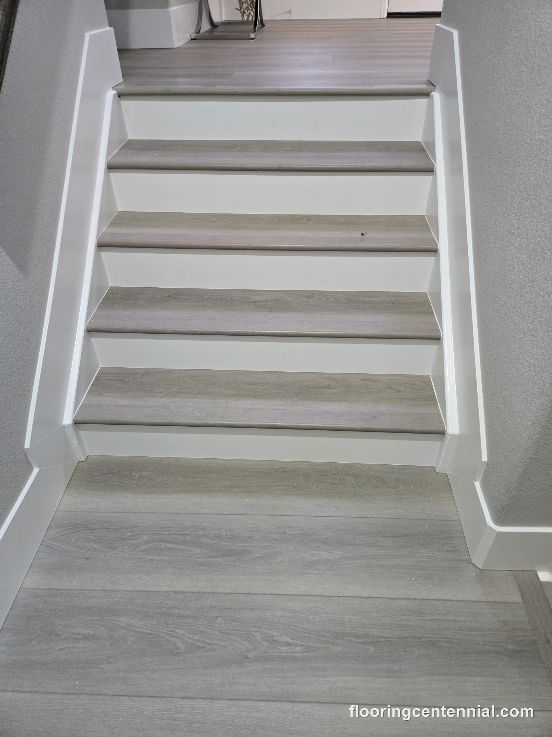 vinyl flooring installation project by Floor & More, Centennial CO
