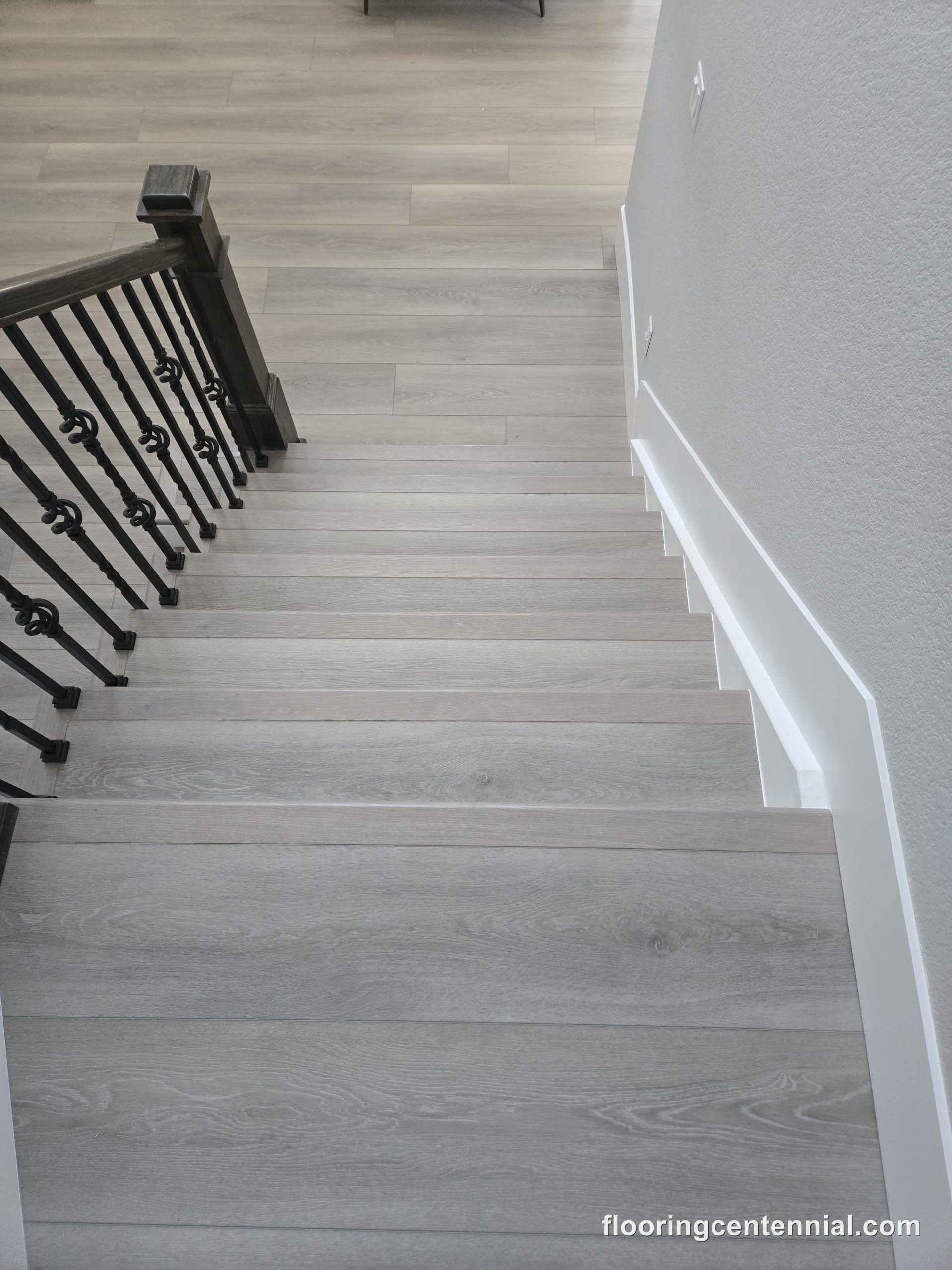 vinyl flooring installation project by Floor & More, Centennial CO