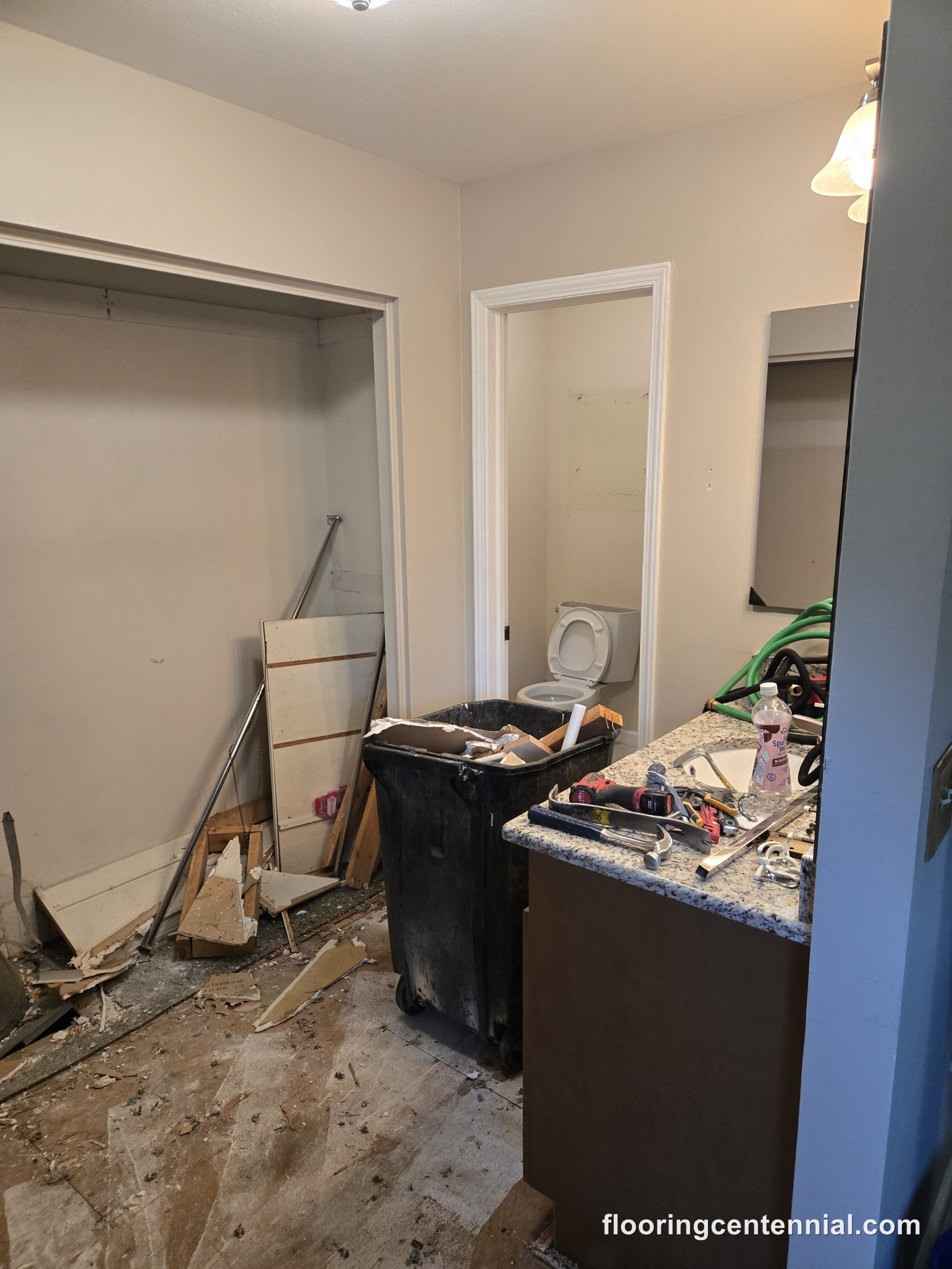 interior remodeling project by Floor & More, Centennial CO