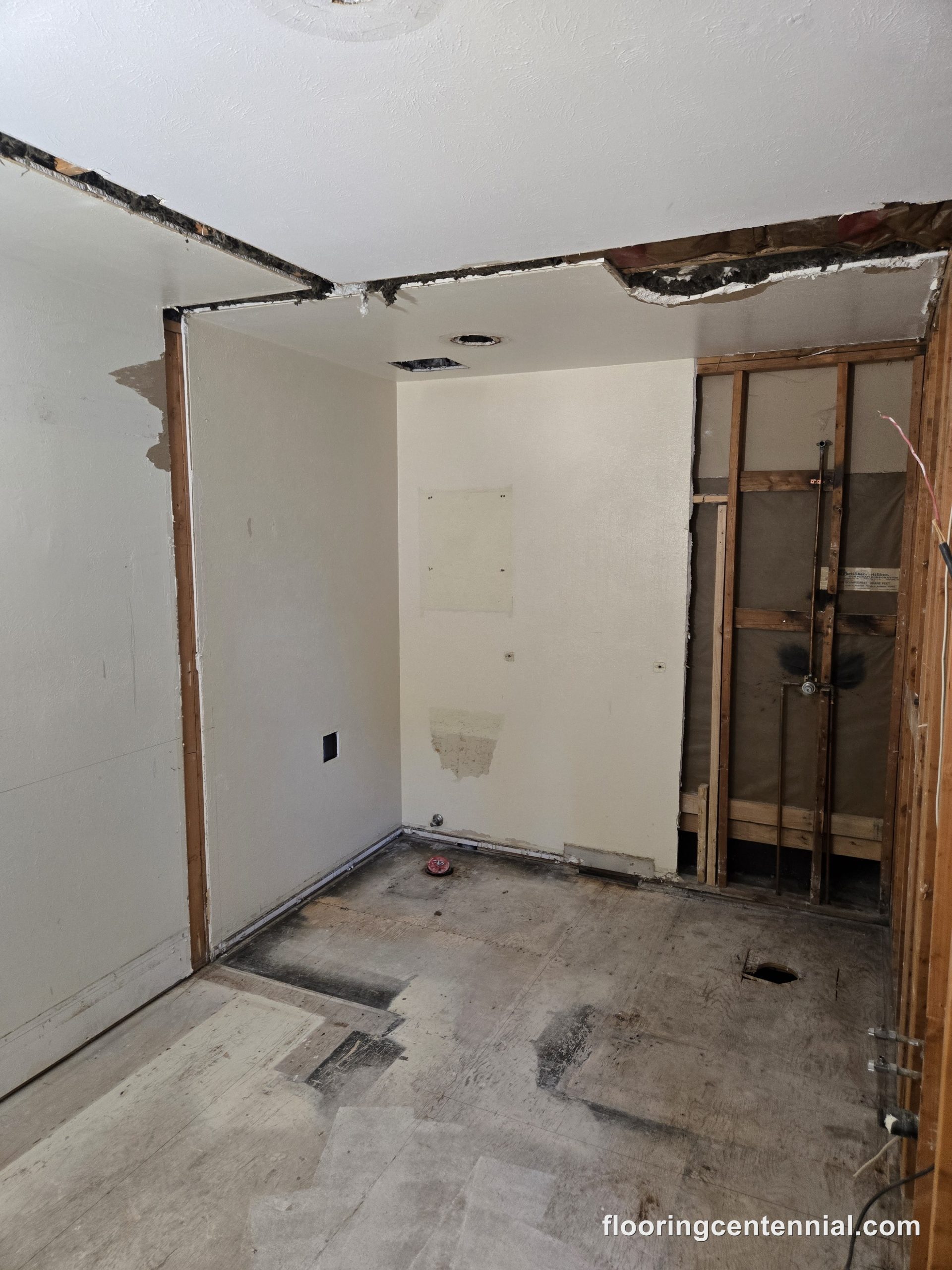 Demolition & Framing - Floor & More interior remodeling process