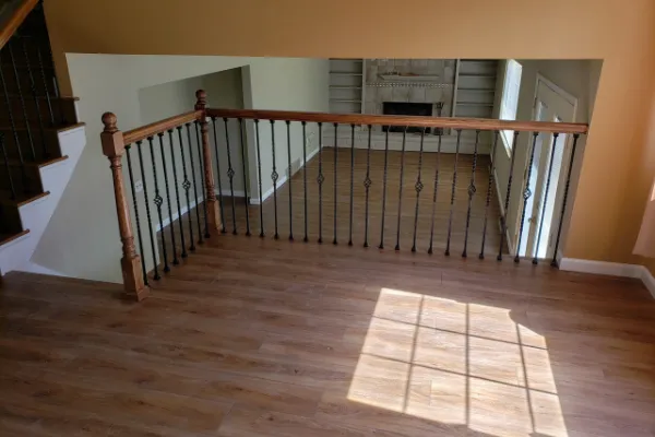 Open-concept great room remodel by Floor & More