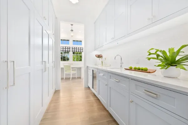 Custom kitchen cabinetry installed by Floor & More